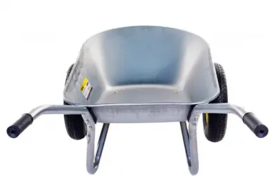 Тачка строит.2 колеса БИБЕР корыто оцинк. 1мм, 78л, , шт в интернет-магазине Патент24.рф