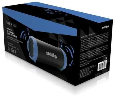 Портативная колонка SmartBuy (SBS-4100) TUBER MKII чёрная в интернет-магазине Патент24.рф