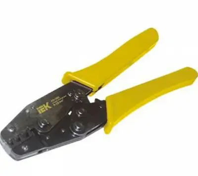 Клещи обжимные КО-06Е 6-16мм.кв Е-тип гильза-наконечник, , шт в интернет-магазине Патент24.рф