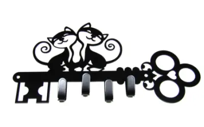 Ключница "Котята"-S HOЭЗ черн. матовый, , шт в интернет-магазине Патент24.рф