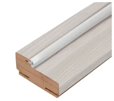 Коробочный брус ПВХ 70х26х2070 Лиственница горная кремовая телескоп, , шт в интернет-магазине Патент24.рф