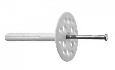 Дюбель для утепл. с мет. гв. 10х120 (50шт), , упак в интернет-магазине Патент24.рф