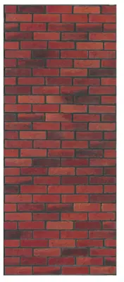 Панель МДФ с тиснен. 930х2200х6 Кирпич бордо 11, , л. в интернет-магазине Патент24.рф