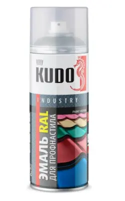 Эмаль Kudo для металлочерепицы 520мл серый RAL7004 , , шт в интернет-магазине Патент24.рф