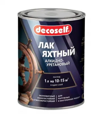 Лак ПУФАС Decoself яхтный глянц. 0,8л., , шт в интернет-магазине Патент24.рф