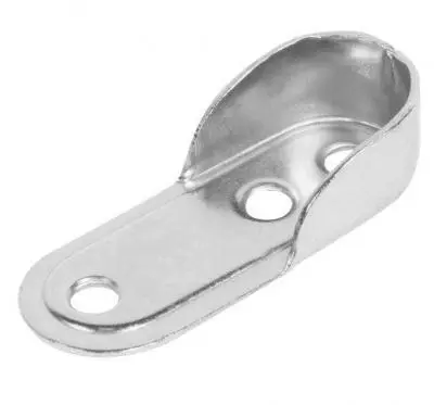 Держатель д/овал штанги 30х15мм мет (хром 2шт), , упак в интернет-магазине Патент24.рф