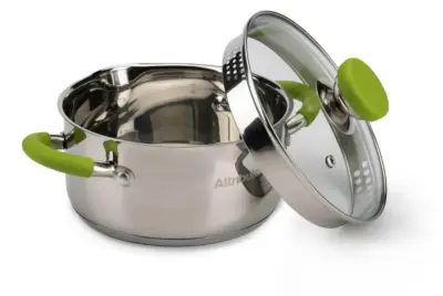 Кастрюля с крышкой LIME 18х10,5 см 2л ASS318, , шт в интернет-магазине Патент24.рф