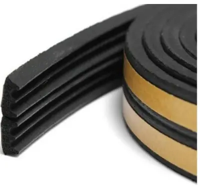 Уплотнитель для окон и дверей TECH-TOP самокл. 9 х 4мм E-профиль, цвет в ассортименте, , пог. м в интернет-магазине Патент24.рф