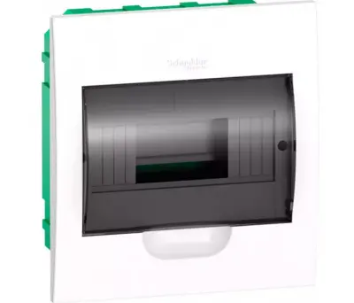 Щит распред. встраив. белый дверь прозрачная на 8 модулей IP40 Easy9, , шт в интернет-магазине Патент24.рф