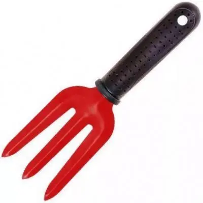 Вилка 3-х зуб. пласт. ручка PARK РК-2011D, , шт в интернет-магазине Патент24.рф