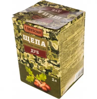 Щепа крупная д/копчения Дуб BOYSCOUT 2л., , шт в интернет-магазине Патент24.рф