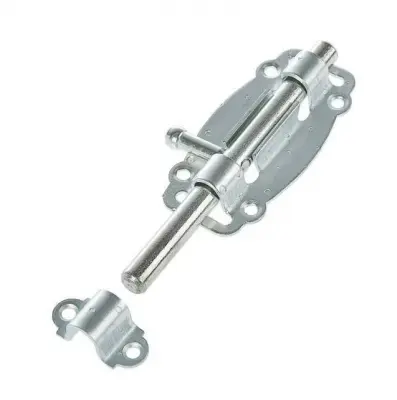 Задвижка дверная ЗД-100-Кр круглая цинк , , шт в интернет-магазине Патент24.рф