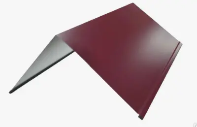 Конек сложный 150х150х2000 мм RAL 3005 Красное вино 0,4 мм 0,84 м2, , шт в интернет-магазине Патент24.рф