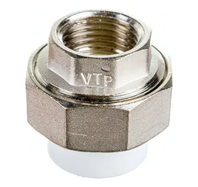 Соединитель PPR разъемный с переходом на вн.р. 20х1/2" VTp.762, , шт в интернет-магазине Патент24.рф