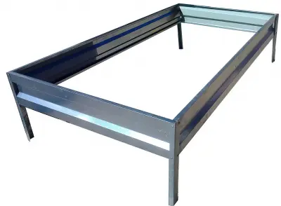 Грядка оцинкованная 1х3м, высота 0,2м, , шт в интернет-магазине Патент24.рф