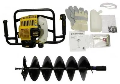 Мотобур CHAMPION AG252 (1,6 кВт 52см.9,2кг.200х550), , шт в интернет-магазине Патент24.рф