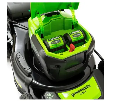 Газонокосилка самоходная Greenworks GD40LM46SPK4 40В 46см с АКБ 4АЧ и ЗУ, , шт в интернет-магазине Патент24.рф Газонокосилка самоходная Greenworks GD40LM46SPK4 40В 46см с АКБ 4АЧ и ЗУ, , шт в интернет-магазине Патент24.рф