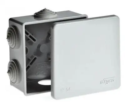 Коробка о/у разветв. 85х85х40 67040, , шт в интернет-магазине Патент24.рф