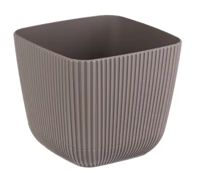 Кашпо ПИКАНТО 150х150мм 1,8л поддон на защелках М3209, , шт в интернет-магазине Патент24.рф