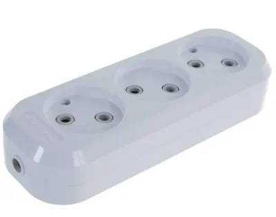 Колодка удлинителя UNIVersal 3 гн. 10А 250В Е203, , шт в интернет-магазине Патент24.рф