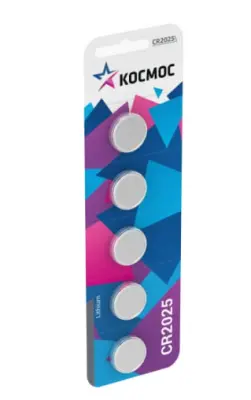 Элемент питания элемент питания космос cr2025 в интернет-магазине Патент24.рф