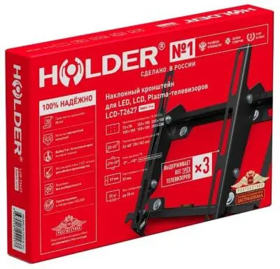Кронштейн для ТВ Holder LCD-T2627-B в интернет-магазине Патент24.рф