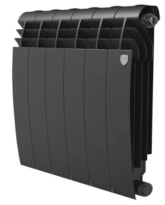 Радиатор биметал. Royal Thermo BiLiner 500 Noir Sable 6 секций, , шт в интернет-магазине Патент24.рф