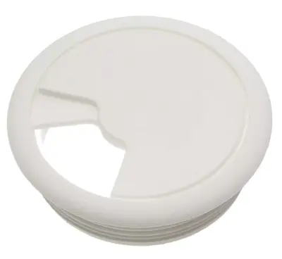 Заглушка для стола кабель-канал пласт. белая Element, , шт в интернет-магазине Патент24.рф