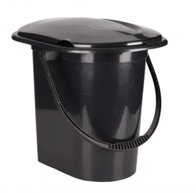 Ведро-туалет 17л "Эконом", , шт в интернет-магазине Патент24.рф