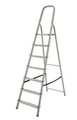Стремянка стальная 8 ступеней NV1150 Новая высота 1132, , шт в интернет-магазине Патент24.рф