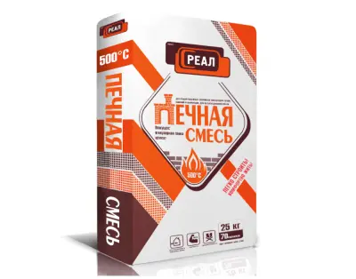 Смесь печная РЕАЛ 25кг. , , упак в интернет-магазине Патент24.рф