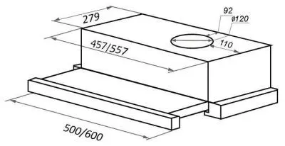 Вытяжка Maunfeld VS LIGHT 50 White в интернет-магазине Патент24.рф