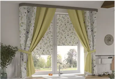 Комплект портьер Олива 140х160 с подхватами по 2шт ГП, , шт в интернет-магазине Патент24.рф