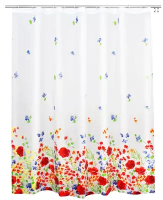 Штора для душа PEVA 180х200см 12колец люверсы, MasterHouse, , шт в интернет-магазине Патент24.рф