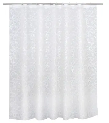 Штора для душа 200х180см 12колец люверсы, полиэстер, MasterHouse, , шт в интернет-магазине Патент24.рф