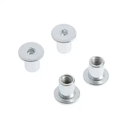 Гайка-втулка плоск. М6х12мм (4 шт) пакет., , упак в интернет-магазине Патент24.рф