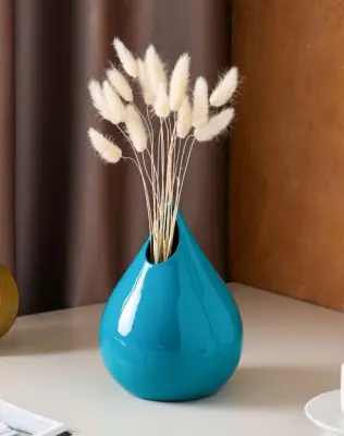 Ваза настольная h21см "Капля" керамика 1040566, , шт в интернет-магазине Патент24.рф