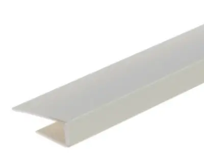 Профиль ПВХ 3 мм Край белый 2,44 (057) (Стартовый), , шт в интернет-магазине Патент24.рф