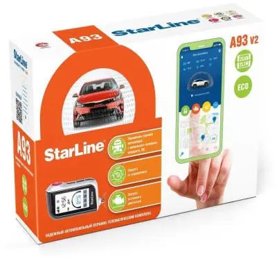 Сигнализация STAR LINE A93 v2 2CAN+2LIN ECO в интернет-магазине Патент24.рф