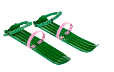 Мини-лыжи большие 44,6х8,5см с креплением Р-2 (комплект), , пар в интернет-магазине Патент24.рф