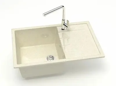 Мойка глянц. Z161 (бежевая) Bergg lab B161Q002, , шт в интернет-магазине Патент24.рф