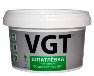 Шпатлевка по дереву водостойкая ЭКСТРА Дуб Светло-сервый 0,3кг , , шт в интернет-магазине Патент24.рф