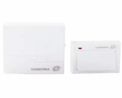 Звонок ГАЛАКТИКА D-150 на батарейках, 16 мелодий, б/проводная кнопка, , шт в интернет-магазине Патент24.рф