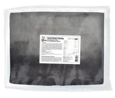Геотекстиль Геосад 150 1,6х12,5м (20м²) в пакете, , шт в интернет-магазине Патент24.рф