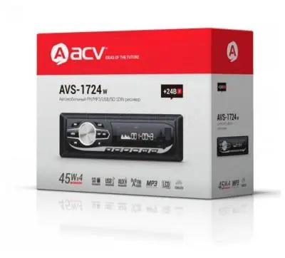Магнитола автомобильная ACV AVS-1724W в интернет-магазине Патент24.рф