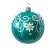 Елочная игрушка шар "Причуда" д7,5см стекло руч/худ/росп. С1853, , шт в интернет-магазине Патент24.рф