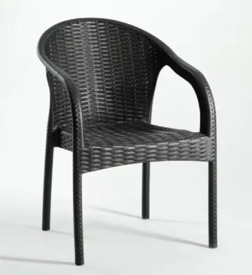 Кресло садовое РОТАНГ 64х58,5х84 темно-корич. 7060892, , шт в интернет-магазине Патент24.рф