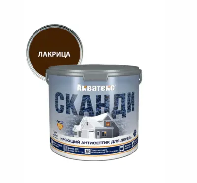 Антисептик Акватекс-Сканди 2,5л Лакрица Рогнеда, , шт в интернет-магазине Патент24.рф