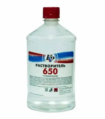 Растворитель 650 0,44л/0,5кг КР, , шт в интернет-магазине Патент24.рф