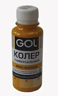 Паста колер универс. №62 ярко-желтый 0,1 л, , шт в интернет-магазине Патент24.рф